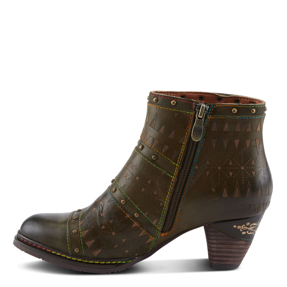 Niobe in Olive Multi by L Artiste