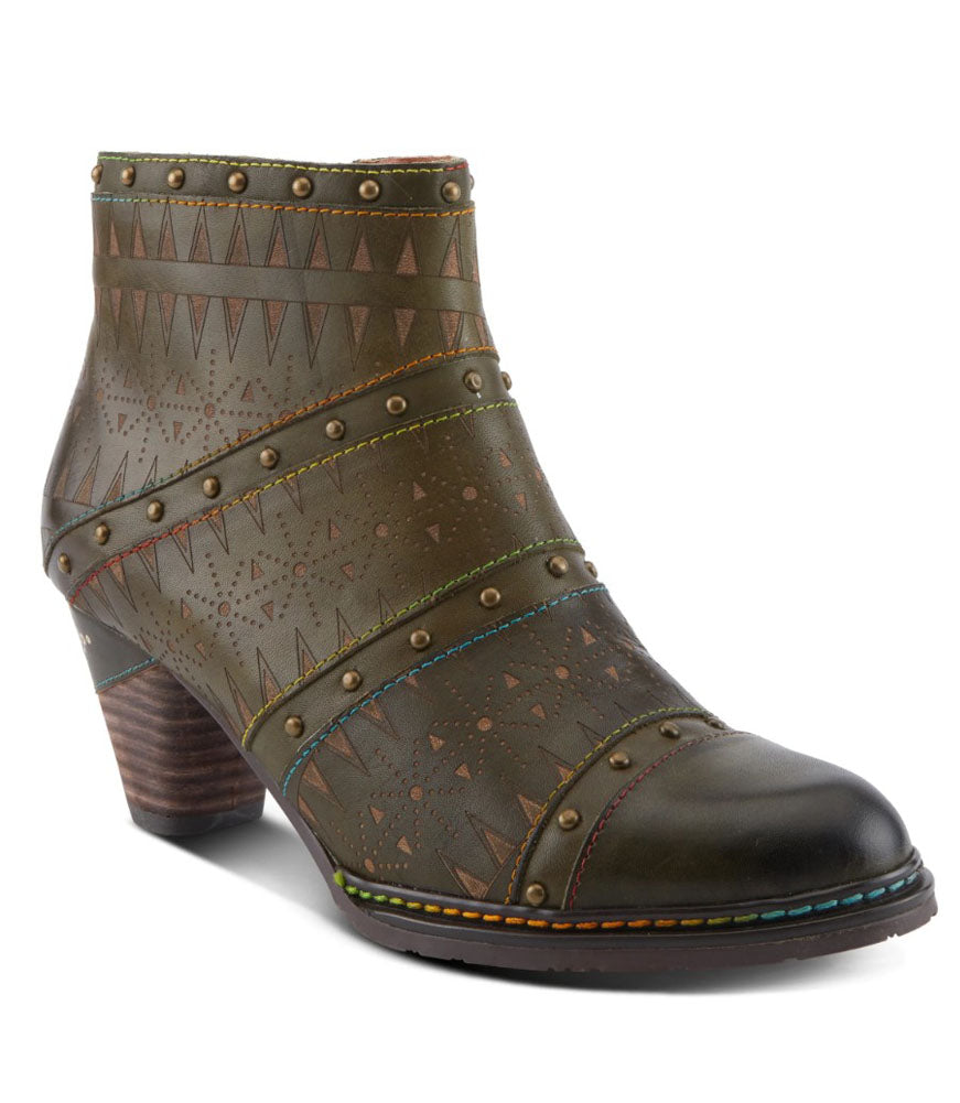 Niobe in Olive Multi by L Artiste