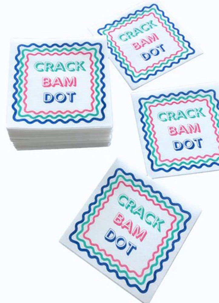 Mahjong Cocktail Napkins by My Fair Mahjong