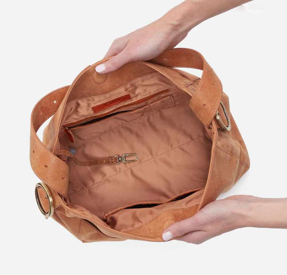 Render Shoulder Bag in Whiskey by Hobo