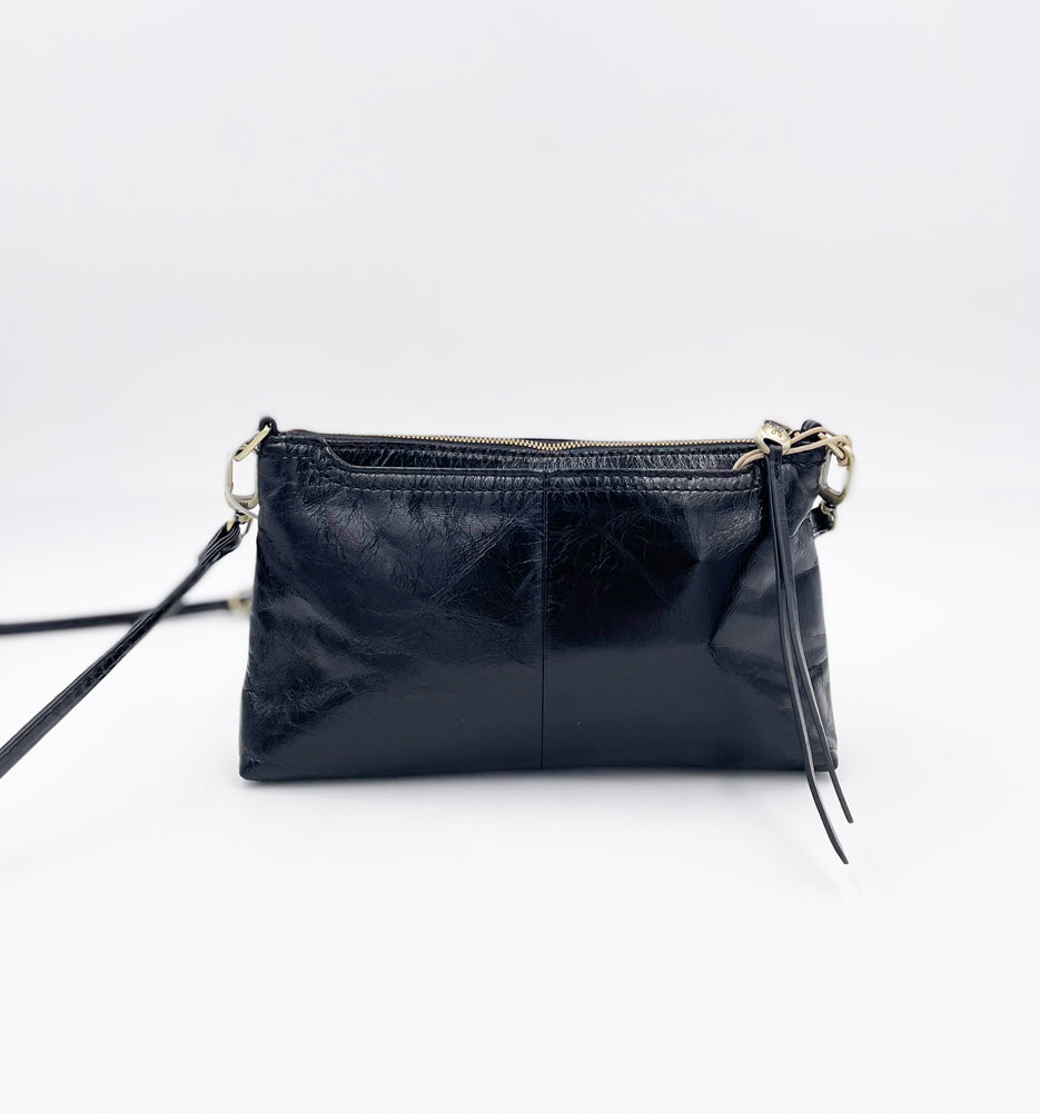 Darcy Crossbody in Black by Hobo