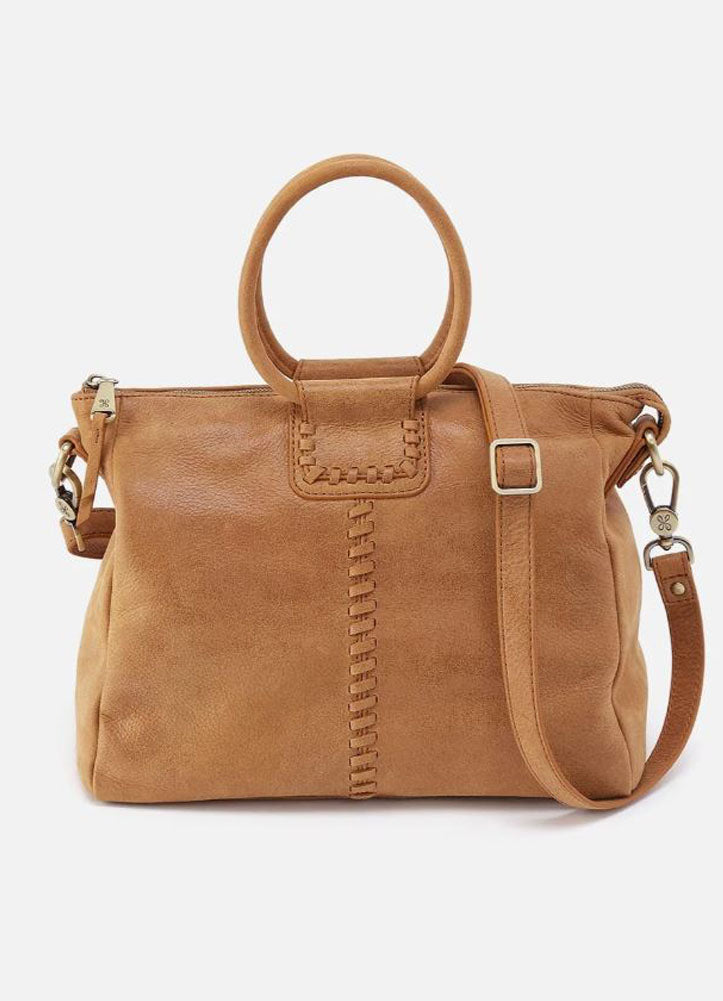 Sheila Medium Satchel Whiskey by Hobo