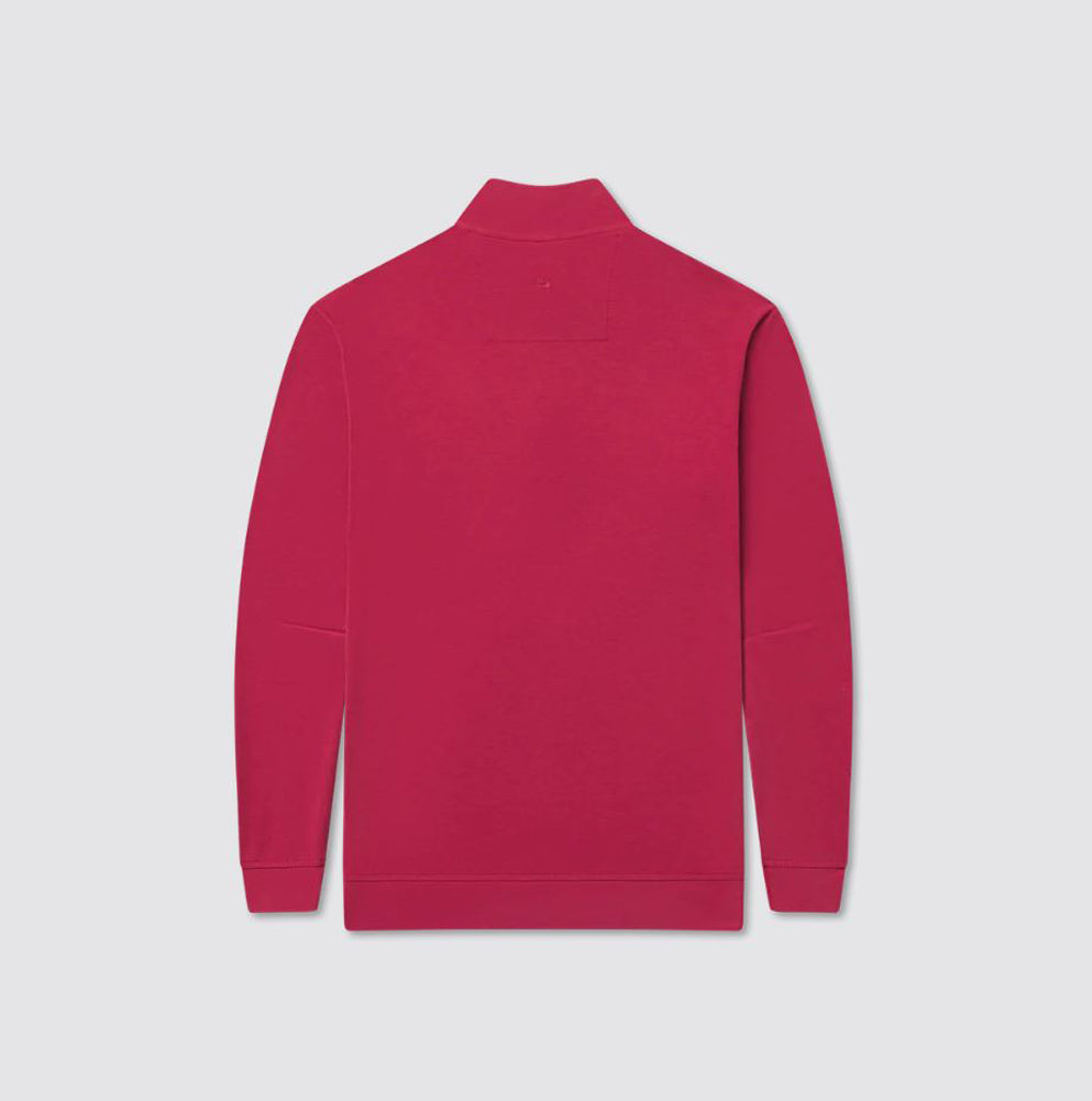 Crescent Moon Performance Pullover in Rhubarb by Southern Marsh