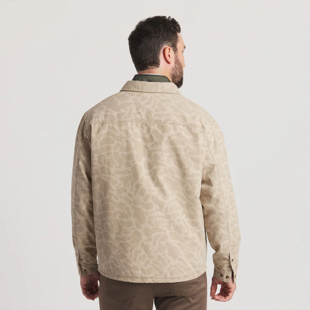 Bishop Rugged Canvas Jacket Camo in Tan by Southern Marsh