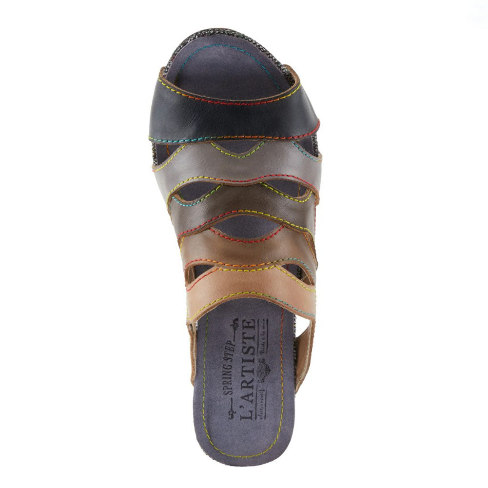 Pita in Black Multi by L Artiste