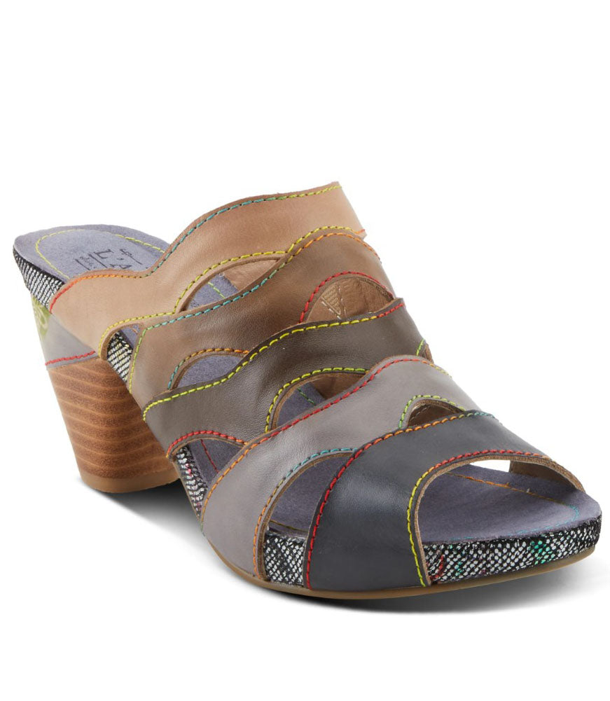 Pita in Black Multi by L Artiste