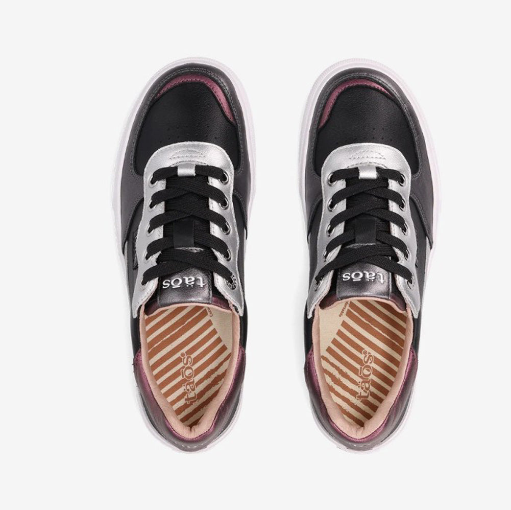 Pop Soul in Black Metallic Multi by Taos