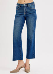 TC Crop Wide Adjustable Jeans by Risen