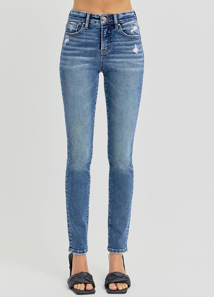 HR Ankle Slim Skinny Jeans by Risen