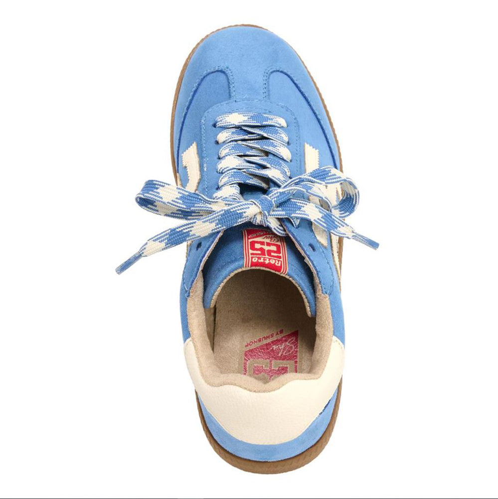 Retro in Blue Suede by Shushop