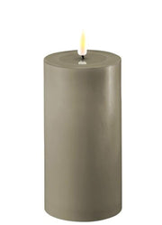 Sand LED Candle 3x6 by Koppers