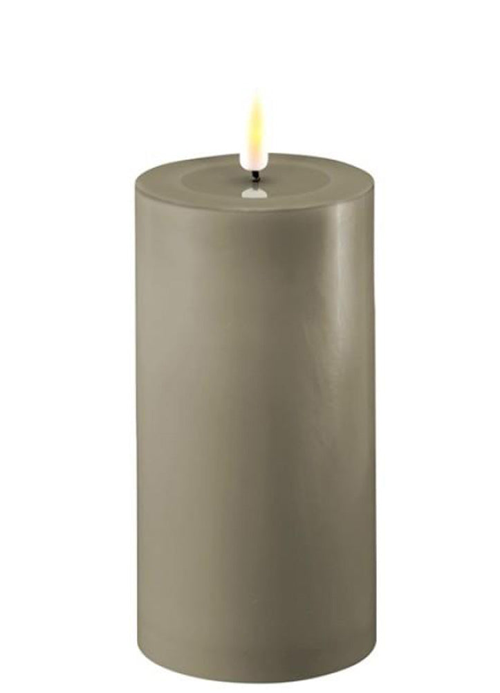 Sand LED Candle 3x6 by Koppers