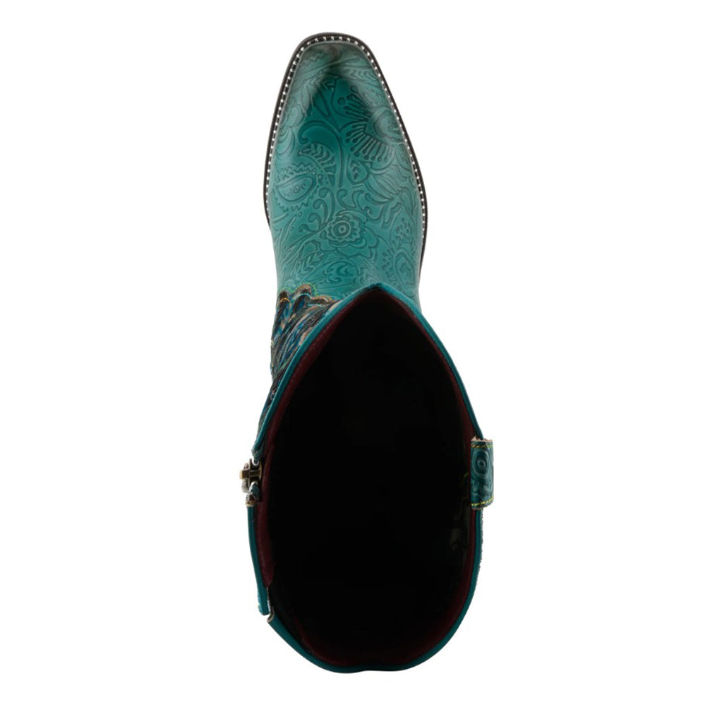 Rodeoqueen Viv in Turquoise Multi by L Artiste
