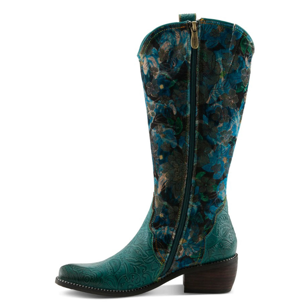 Rodeoqueen Viv in Turquoise Multi by L Artiste