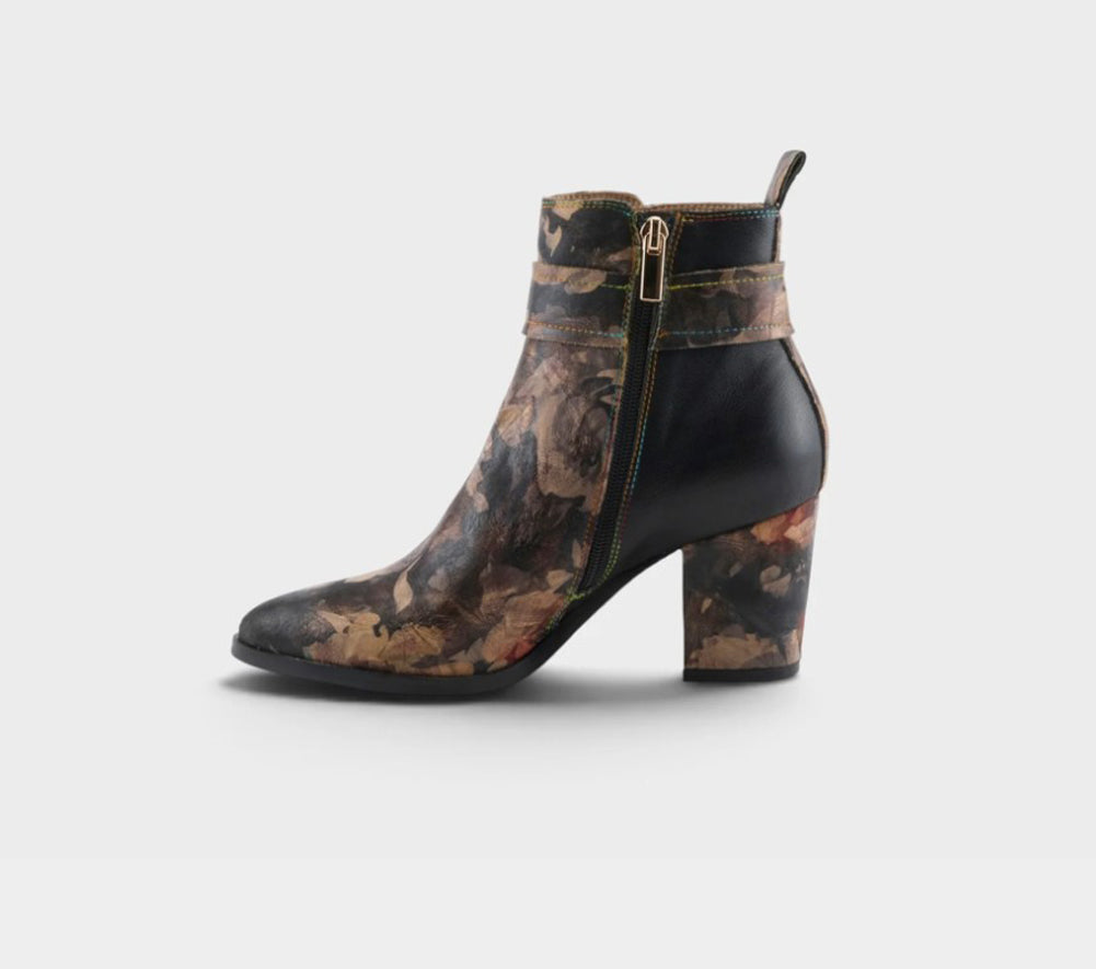 Rosa in Black Multi by L Artiste