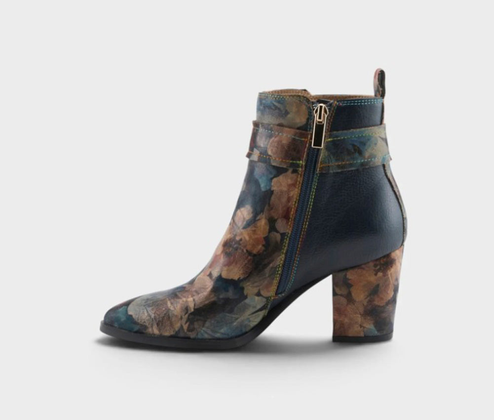 Rosa in Navy Multi by L Artiste