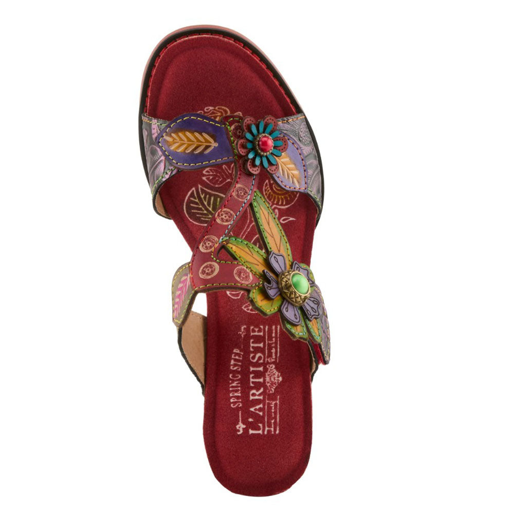 Rossie in Red Multi by L Artiste