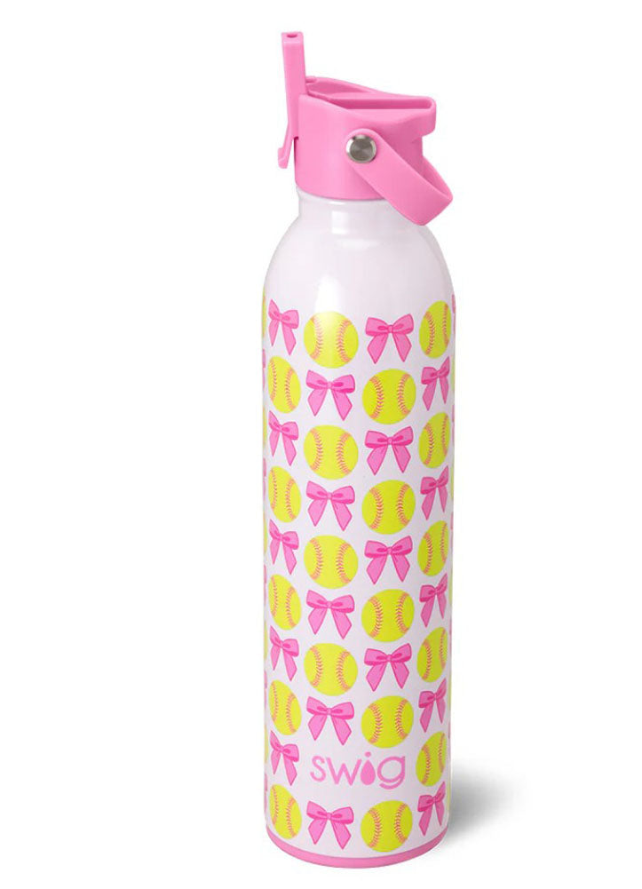 Pitch Hit Run Flip + Sip Bottle 26oz by Swig Life