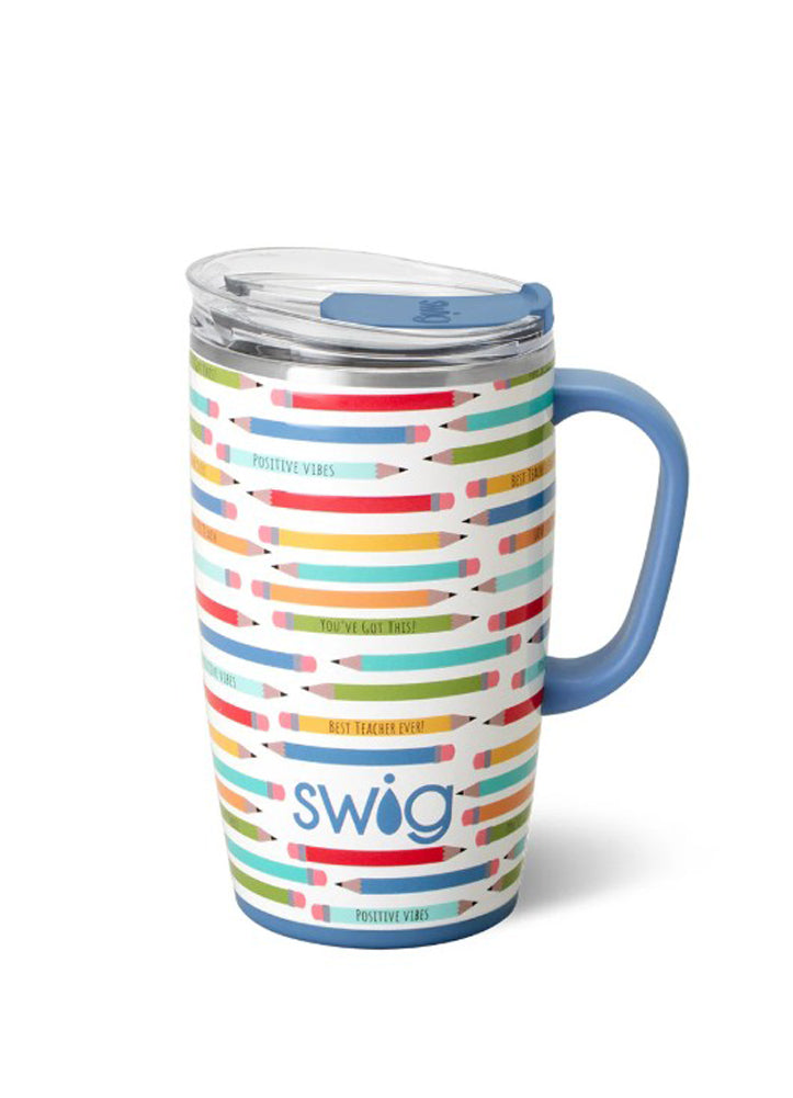 Teacher Life Travel Mug 18oz by Swig Life