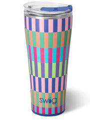 Brite Stripe Tumbler 32oz by Swig Life