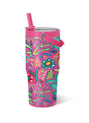Flora Rosa Leakproof To Go Tumbler 30oz by Swig Life