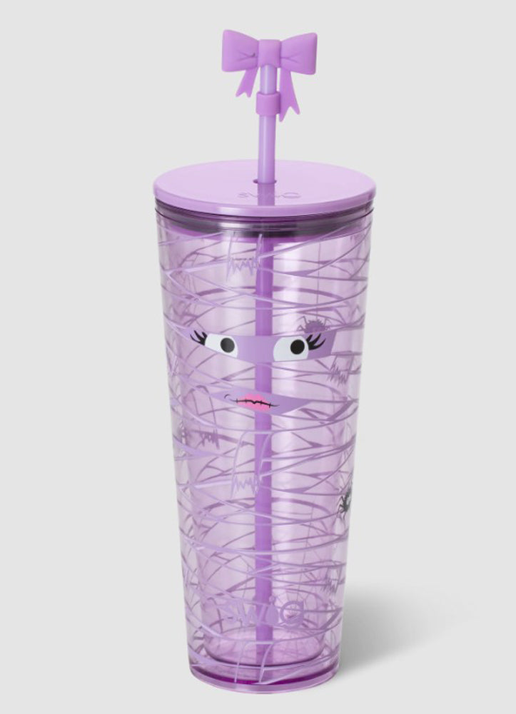 Boo Crew Mummy Plastic Tumbler 24oz by Swig Life