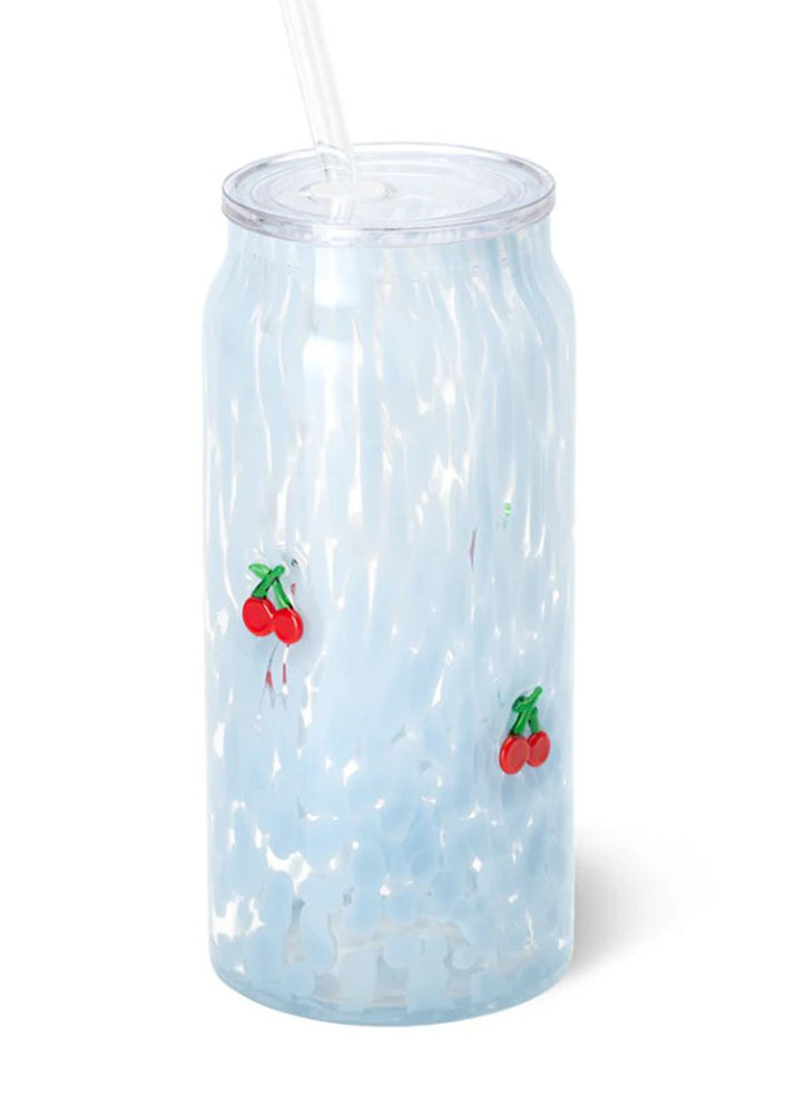 Cherry Pop Charm Glass 23oz by Swig Life