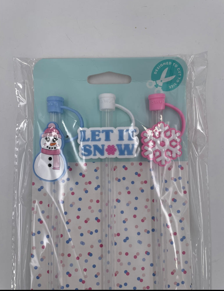 Ms Frost Straw Topper Set by Swig Life