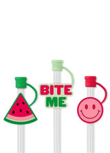 Melon Slice Straw Topper Set by Swig Life