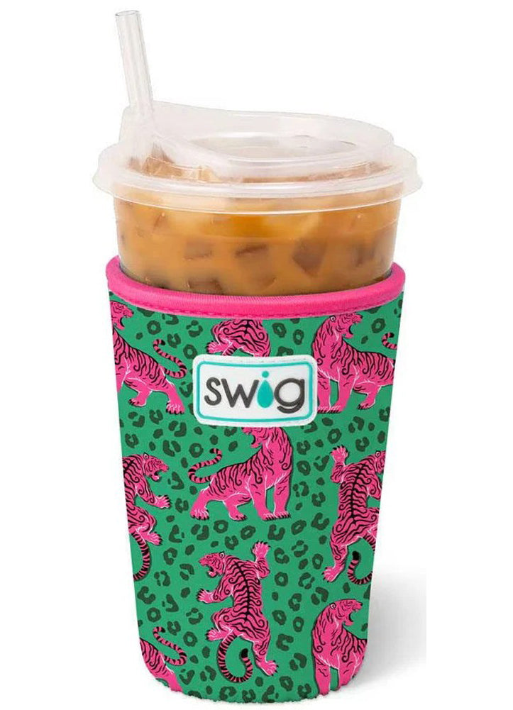 Easy Tiger Iced Cup Coolie Large by Swig Life