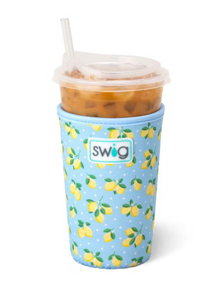 Lemon Meringue Iced Cup Coolie Medium by Swig Life