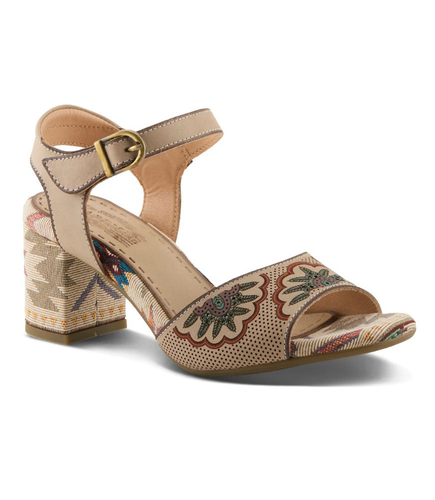 Sassyclass in Beige Multi by L Artiste