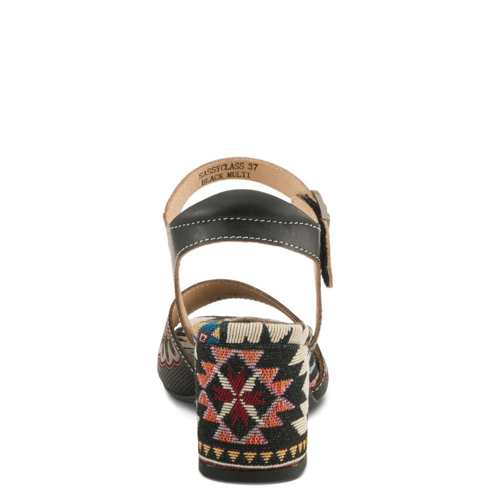 Sassyclass in Black Multi by L Artiste