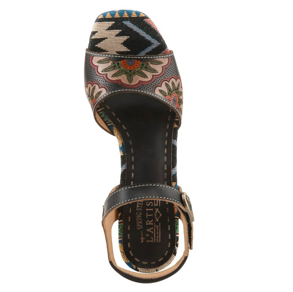 Sassyclass in Black Multi by L Artiste