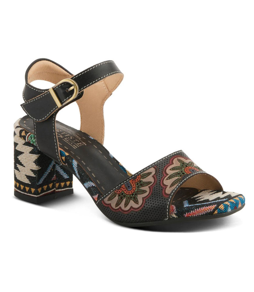 Sassyclass in Black Multi by L Artiste