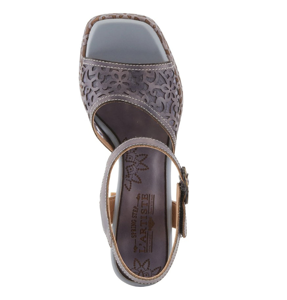 Savychic in Grey Leather by L Artiste