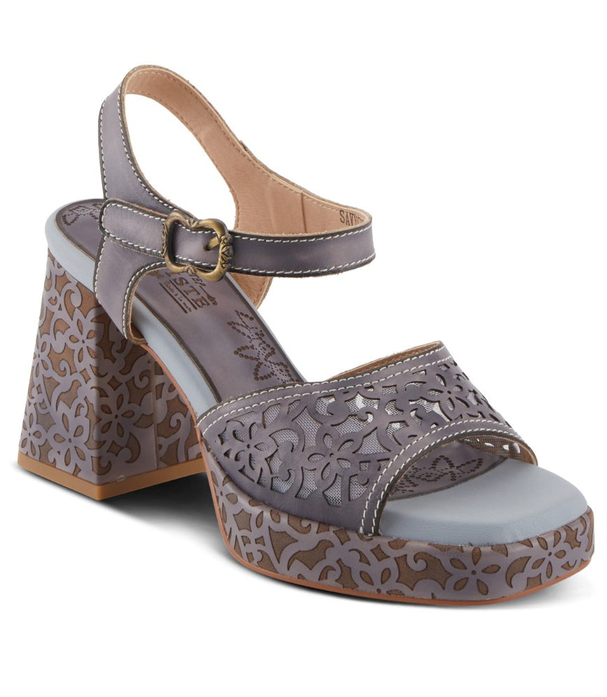 Savychic in Grey Leather by L Artiste