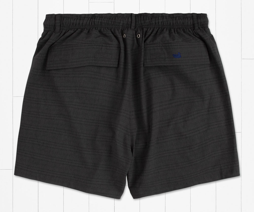 Calabassas Stretch Swim Trunk in Charcoal by Southern Marsh