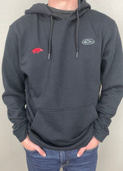 Three End Hoodie in Caviar Black by Drake