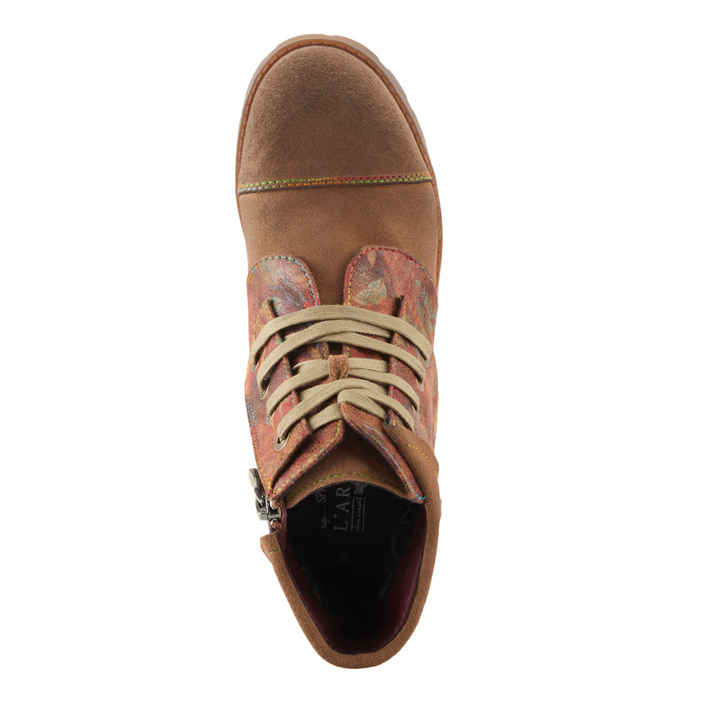 Serna in Tan Suede by L Artiste