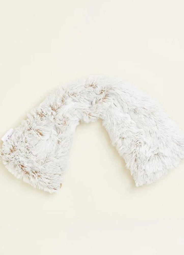 Sherpa Curved Neck Wrap Brown by Warmies