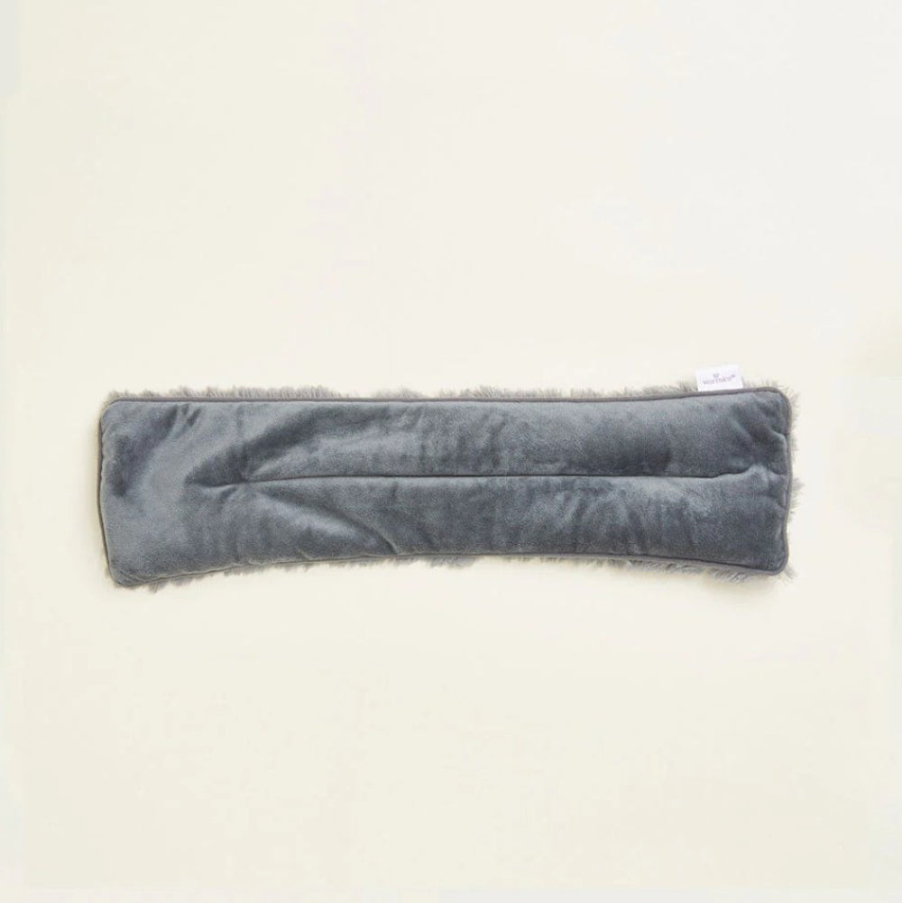 Sherpa Curved Neck Wrap Grey by Warmies