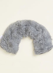 Sherpa Curved Neck Wrap Grey by Warmies