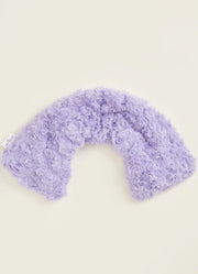 Sherpa Curved Neck Wrap Lavender by Warmies