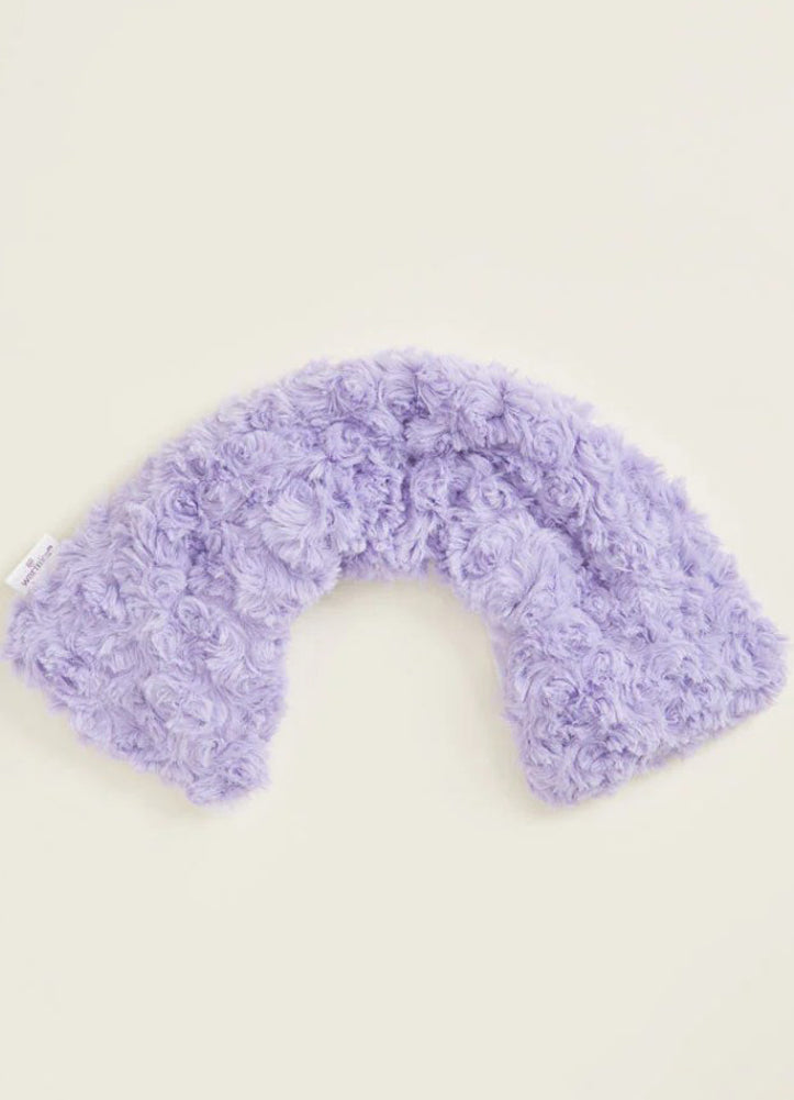 Sherpa Curved Neck Wrap Lavender by Warmies