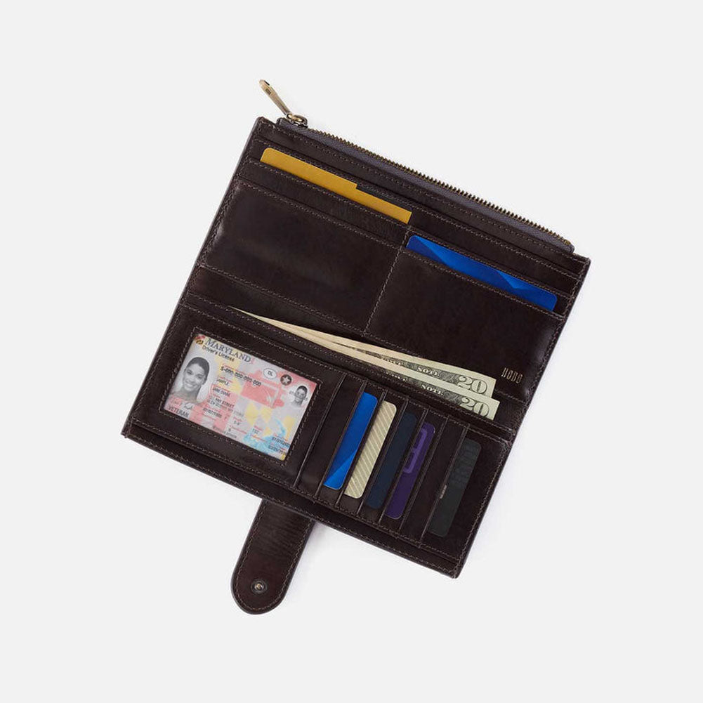 Dunn Continental Wallet in Flintrock by Hobo