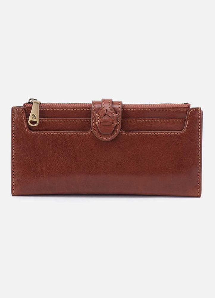 Dunn Continental Wallet in Pecan Ridge by Hobo