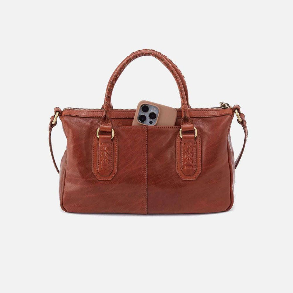 Expedition Satchel in Pecan Ridge by Hobo