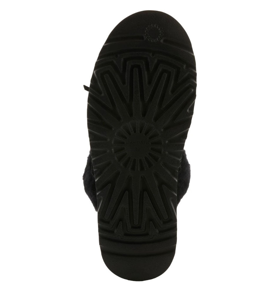 Slider in Black Multi Suede by L Artiste