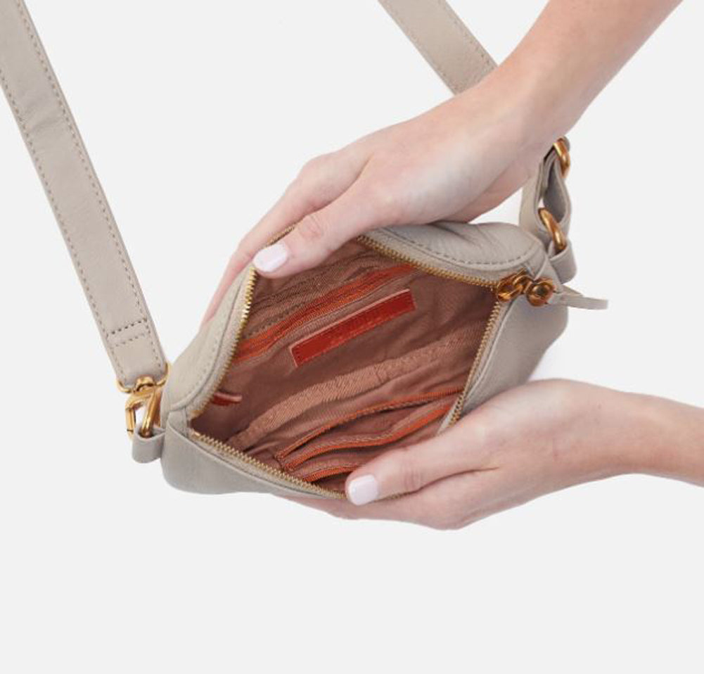 Fern Belt Bag in Taupe by Hobo